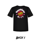 Hayaidesu Motorcycle Back Print T Shirt Short Sleeve