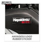 Hayaidesu Logo Rubber Sticker