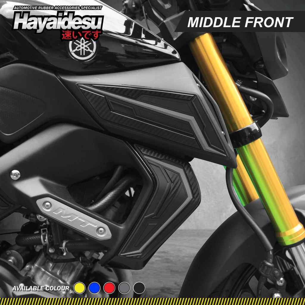 Hayaidesu MT 15 Body Protector Middle Front Cover
