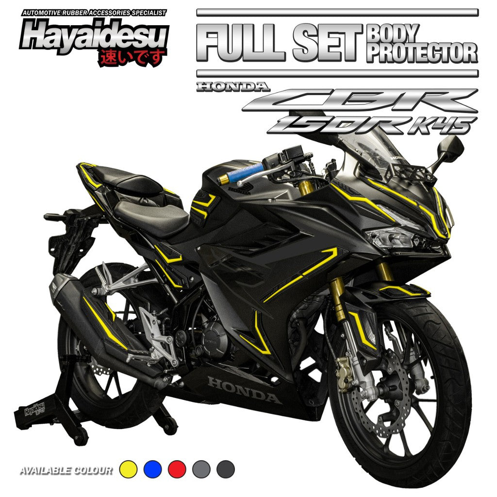 Hayaidesu New CBR 150R K45R 2021 Body Protector Full Set Cover