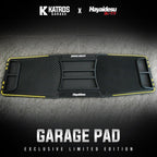GARAGE PAD - KATROS GARAGE X HAYAIDESU Alas Standar Tengah Motor Multifungsi