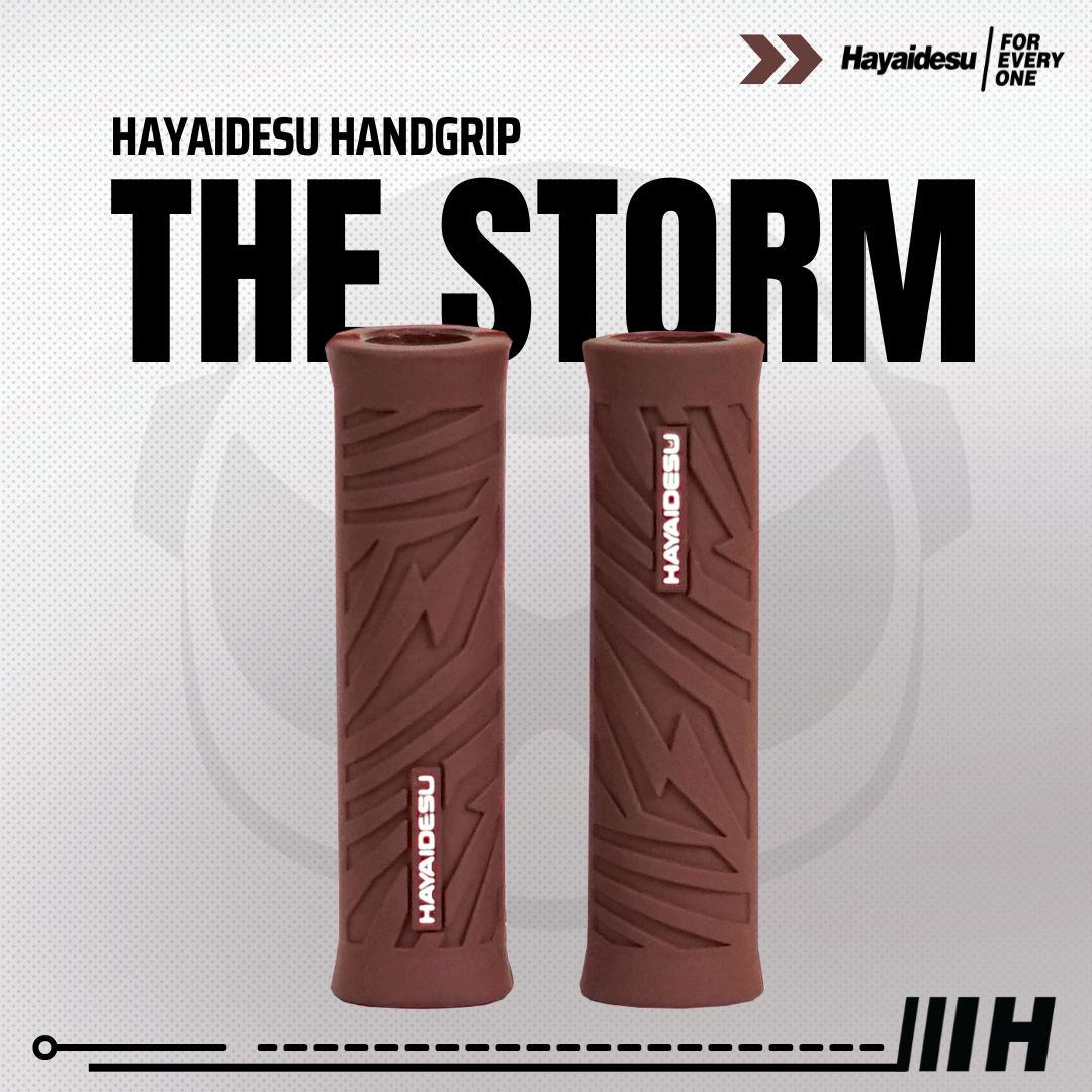 Hayaidesu Handgrip THE STORM - Hand Grip Motor Matic NMAX , PCX , ADV , VARIO , AEROX , XMAX , BEAT , SCOOPY , MIO
