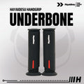 Hayaidesu Handgrip UNDERBONE - Hand Grip Motor Sport & Matic ADV, PCX, NMAX, Aerox, Ninja, Zx, CBR, R25, GSX, MX King (Ujung Terbuka)