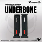 Hayaidesu Handgrip UNDERBONE - Hand Grip Motor Sport & Matic ADV, PCX, NMAX, Aerox, Ninja, Zx, CBR, R25, GSX, MX King (Ujung Terbuka)