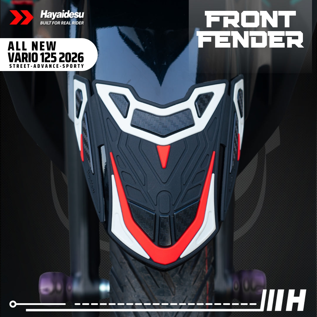 Hayaidesu All New Vario 125 (2026) Street/Advance/Sporty Body Protector Front Fender Cover
