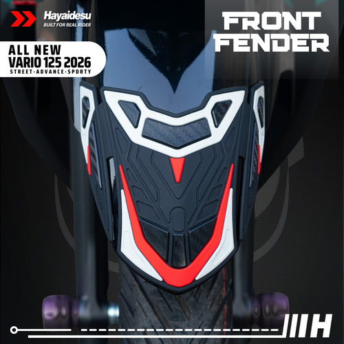 Hayaidesu All New Vario 125 (2026) Street/Advance/Sporty Body Protector Front Fender Cover