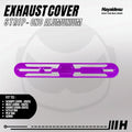 Hayaidesu Exhaust / Knalpot Cover Aluminium CNC (STRIP) Vario/Scoopy/Beat/Stylo/Pcx/Genio