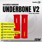 Hayaidesu Handgrip UNDERBONE - Hand Grip Motor Sport & Matic ADV, PCX, NMAX, Aerox, Ninja, Zx, CBR, R25, GSX, MX King (Ujung Terbuka)