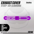 Hayaidesu Exhaust / Knalpot Cover Aluminium CNC (STRIP) Mio/Fazzio/Freego/Filano/Soul GT/X-Ride