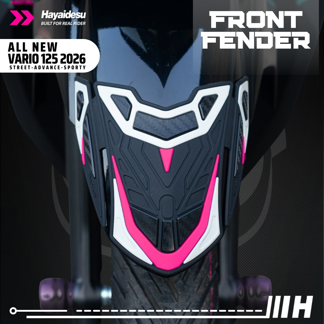 Hayaidesu All New Vario 125 (2026) Street/Advance/Sporty Body Protector Front Fender Cover