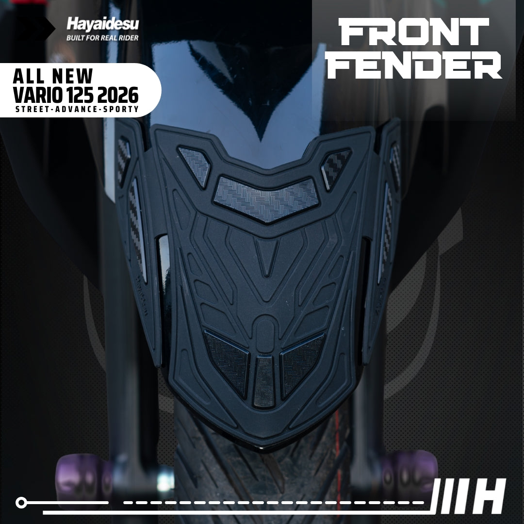 Hayaidesu All New Vario 125 (2026) Street/Advance/Sporty Body Protector Front Fender Cover
