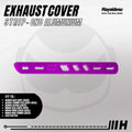 Hayaidesu Exhaust / Knalpot Cover Aluminium CNC (STRIP) NMAX / LEXI / AEROX