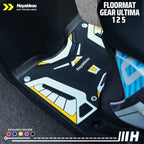 Hayaidesu GEAR ULTIMA 125 Karpet Motor Floor Mat - Karpet Motor Anti Slip Premium Quality