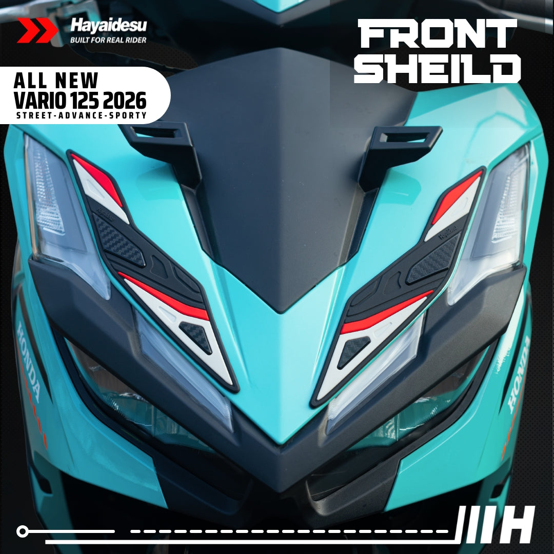 Hayaidesu All New Vario 125 (2026) Street/Advance/Sporty Body Protector Front Shield Cover