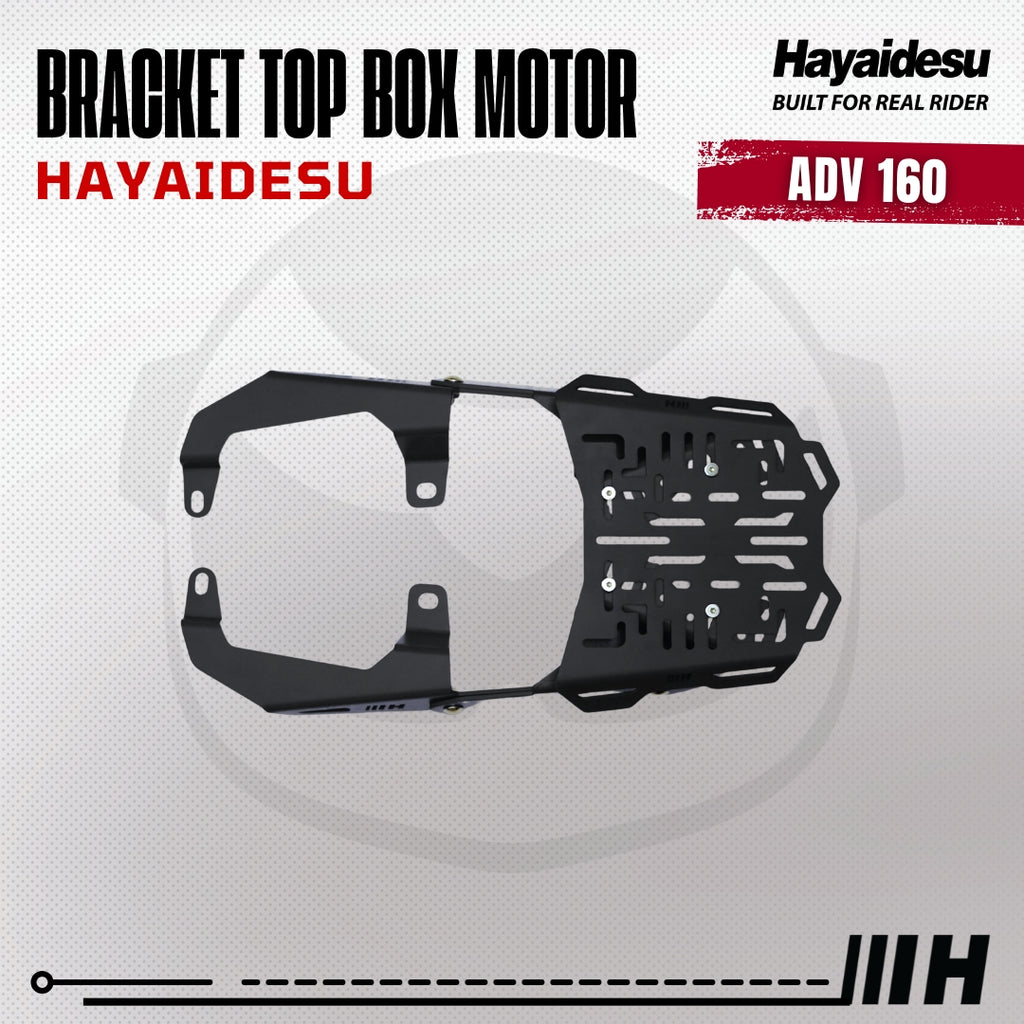Hayaidesu Bracket Top Box Motor ADV 160 - Bracket Dudukan Box Belakang ADV 160