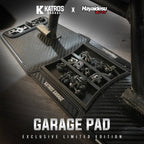 GARAGE PAD - KATROS GARAGE X HAYAIDESU Alas Standar Tengah Motor Multifungsi