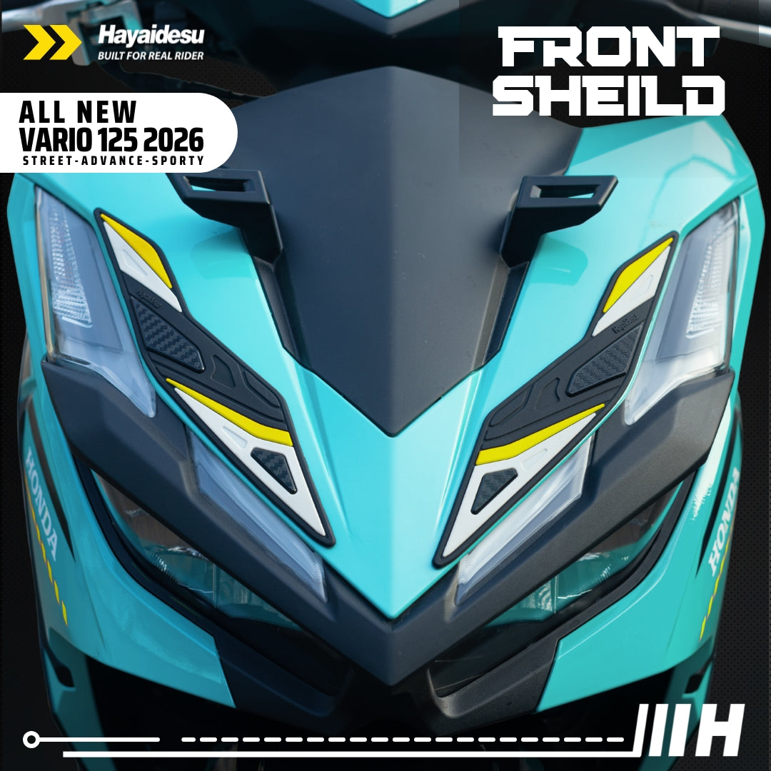 Hayaidesu All New Vario 125 (2026) Street/Advance/Sporty Body Protector Front Shield Cover