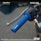 Hayaidesu Handgrip OVERLAND - Hand Grip Motor Sport & Matic ADV, PCX, NMAX, Aerox, Ninja, Zx, CBR, R25, GSX (Ujung Terbuka)