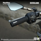 Hayaidesu Handgrip OVERLAND - Hand Grip Motor Sport & Matic ADV, PCX, NMAX, Aerox, Ninja, Zx, CBR, R25, GSX (Ujung Terbuka)