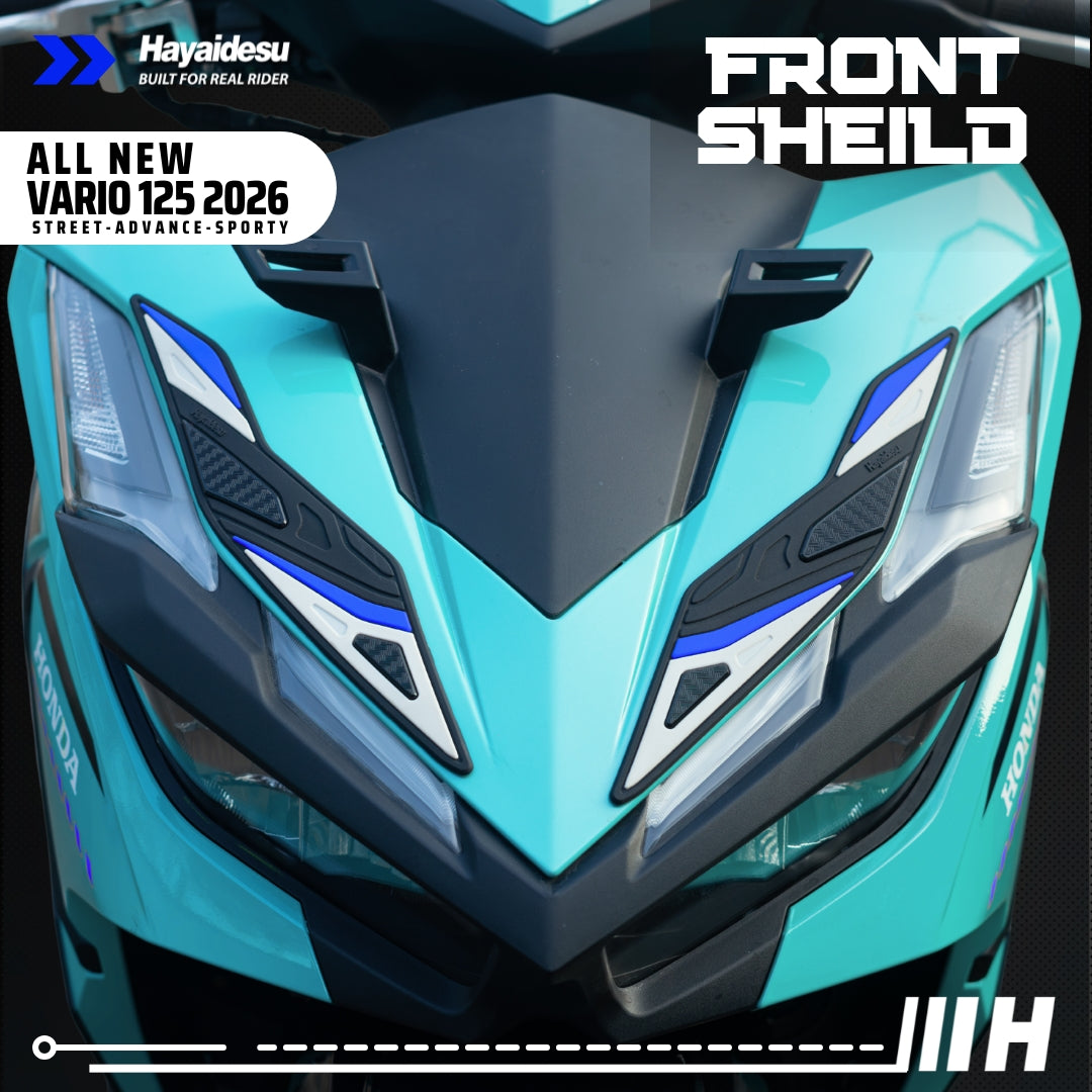 Hayaidesu All New Vario 125 (2026) Street/Advance/Sporty Body Protector Front Shield Cover