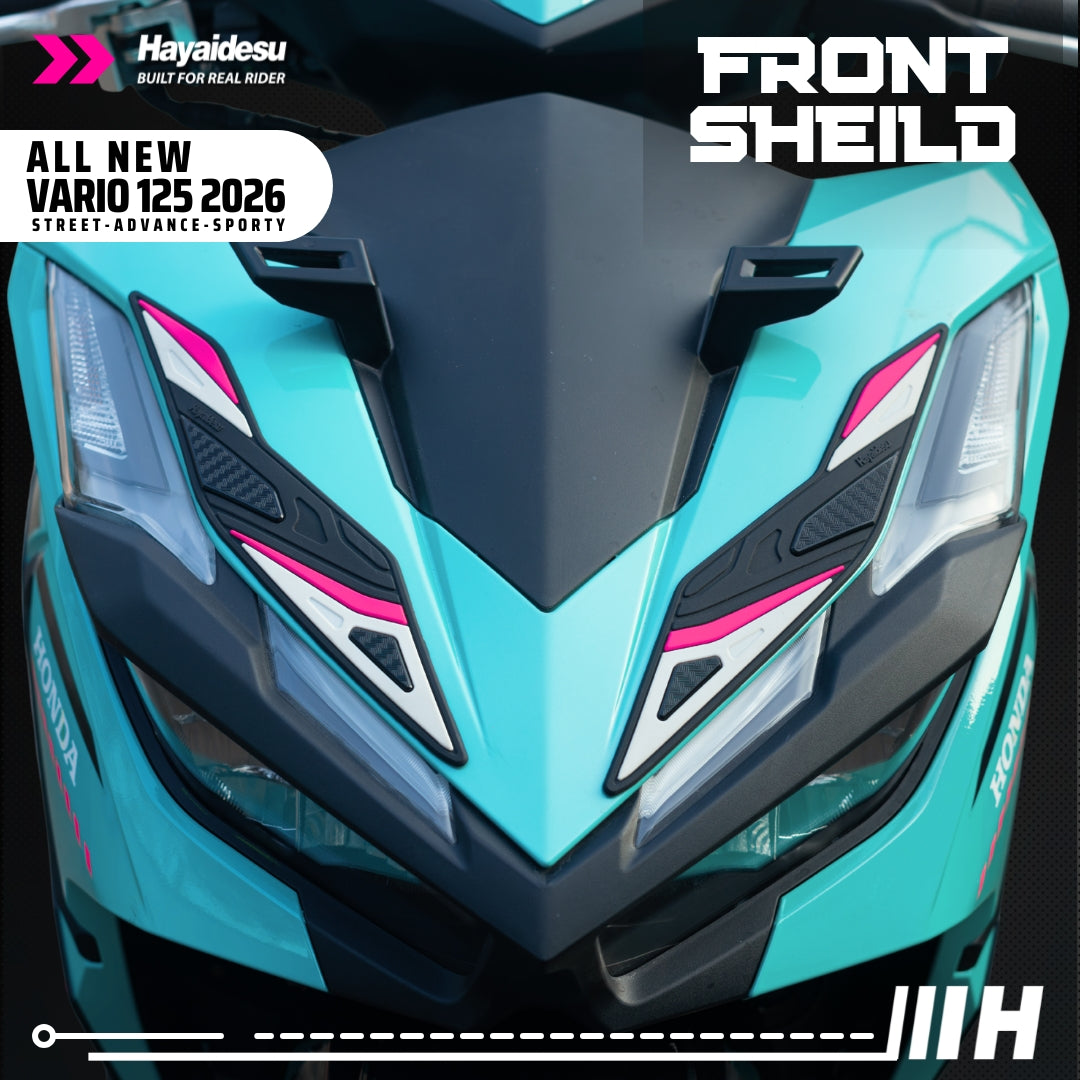 Hayaidesu All New Vario 125 (2026) Street/Advance/Sporty Body Protector Front Shield Cover