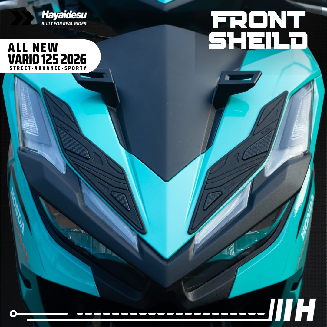 Hayaidesu All New Vario 125 (2026) Street/Advance/Sporty Body Protector Front Shield Cover