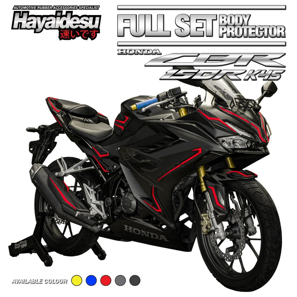 Hayaidesu New CBR 150R K45R 2021 Body Protector Full Set Cover