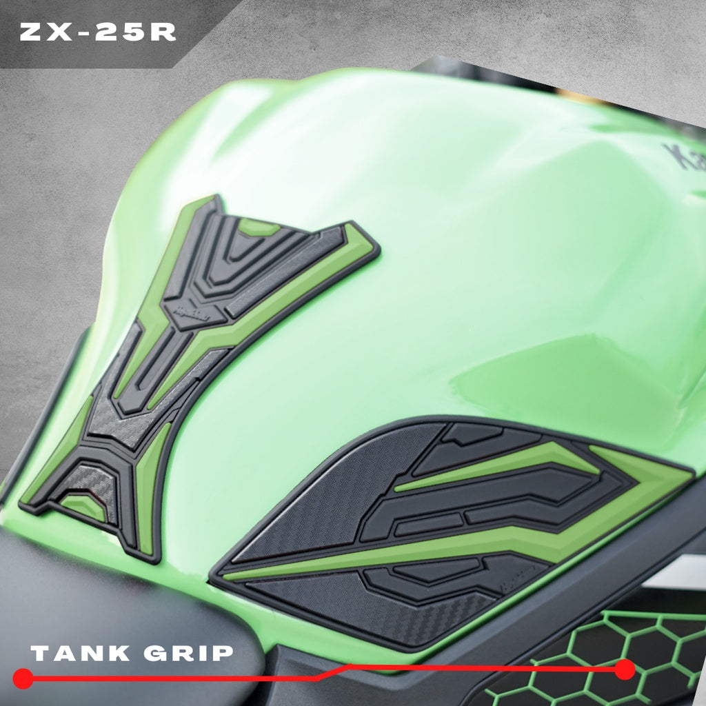 Hayaidesu Kawasaki ZX-25R Body Protector Tank Grip Cover