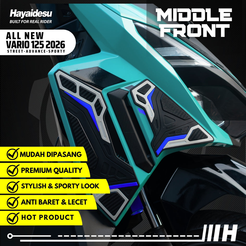 Hayaidesu All New Vario 125 (2026) Street/Advance/Sporty Body Protector Middle Front Cover