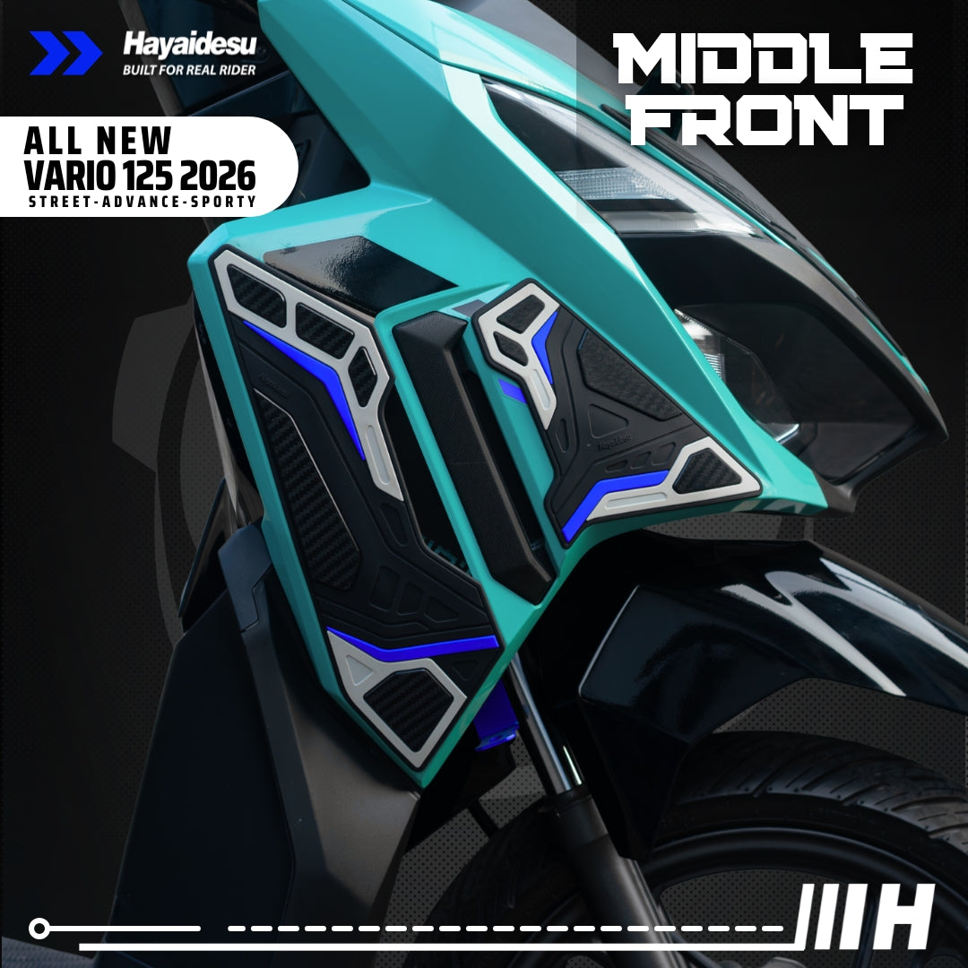 Hayaidesu All New Vario 125 (2026) Street/Advance/Sporty Body Protector Middle Front Cover