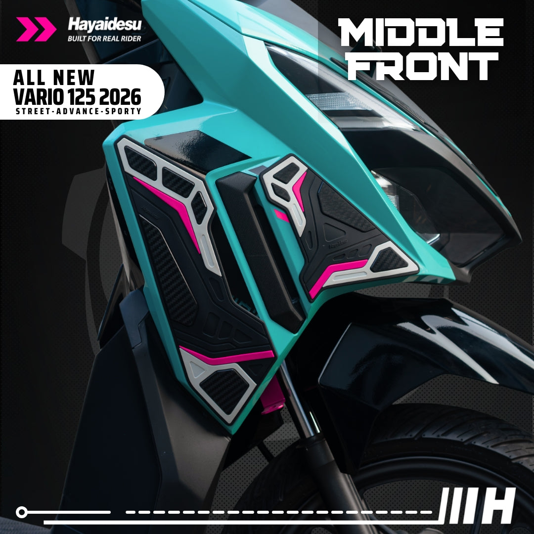 Hayaidesu All New Vario 125 (2026) Street/Advance/Sporty Body Protector Middle Front Cover