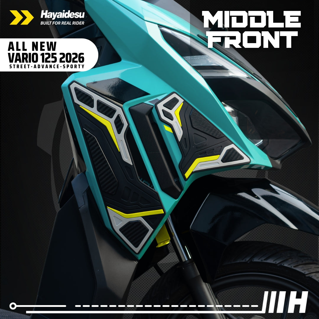 Hayaidesu All New Vario 125 (2026) Street/Advance/Sporty Body Protector Middle Front Cover