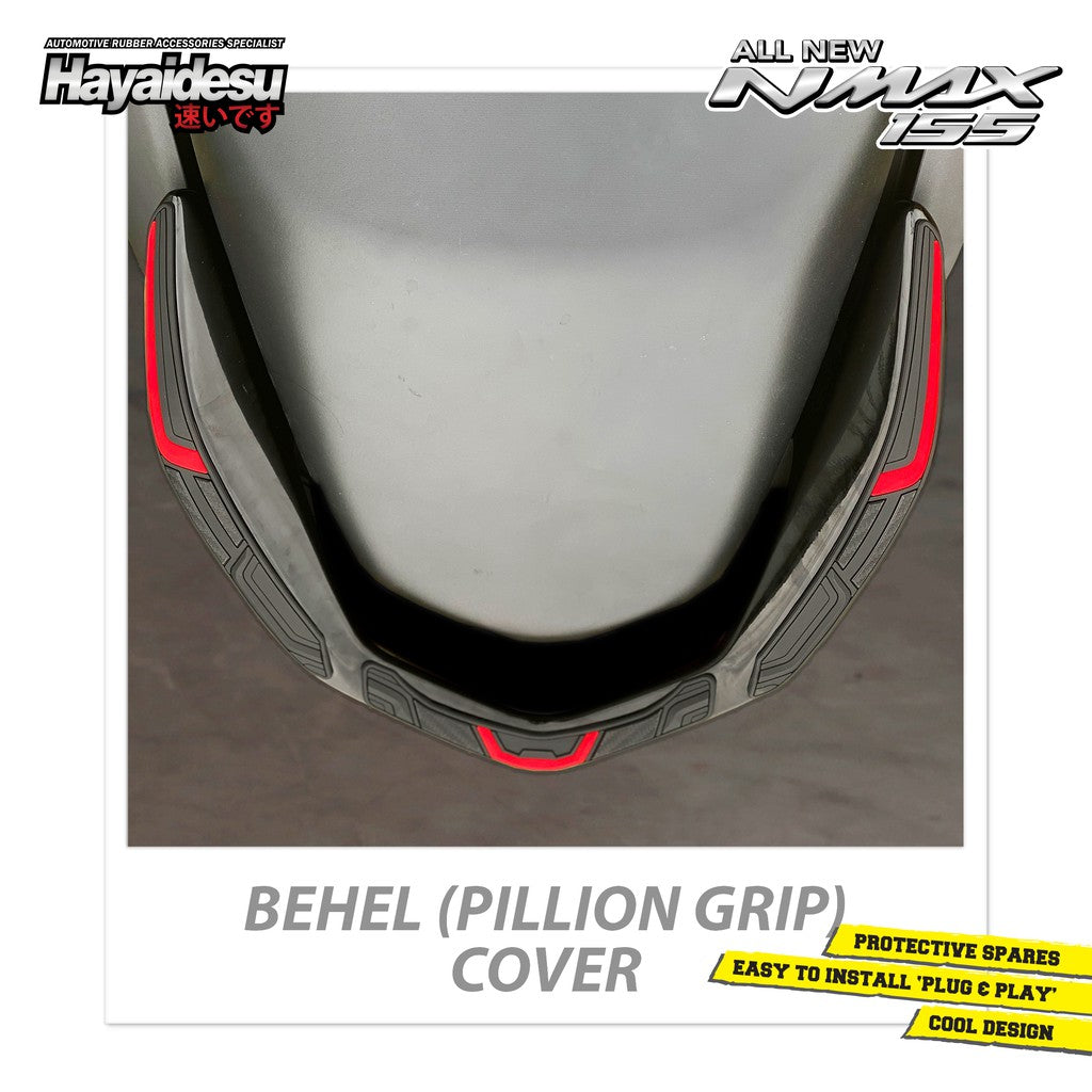 Hayaidesu New Nmax 2020-2024 Behel Pillion Grip Body Protector Variasi