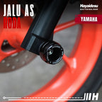 Hayaidesu Jalu As Roda Depan Yamaha CNC Aluminium Anodize