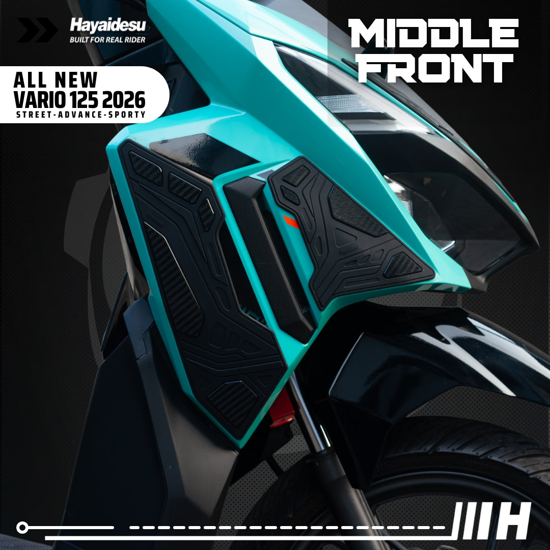 Hayaidesu All New Vario 125 (2026) Street/Advance/Sporty Body Protector Middle Front Cover