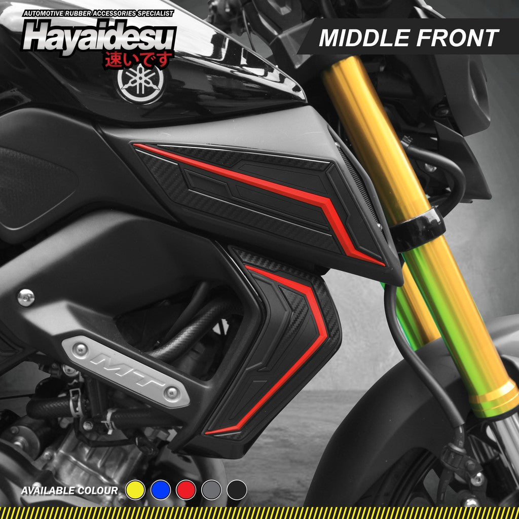 Hayaidesu MT 15 Body Protector Middle Front Cover