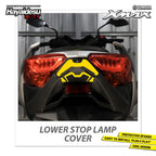Hayaidesu Lower Stop Lamp Cover Protector Yamaha XMAX OLD Aksesoris Decal Variasi Carbon Xmax