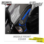 Hayaidesu All New NMAX 2020-2023 Middle Front Cover Variasi Body Protector Aksesoris Motor