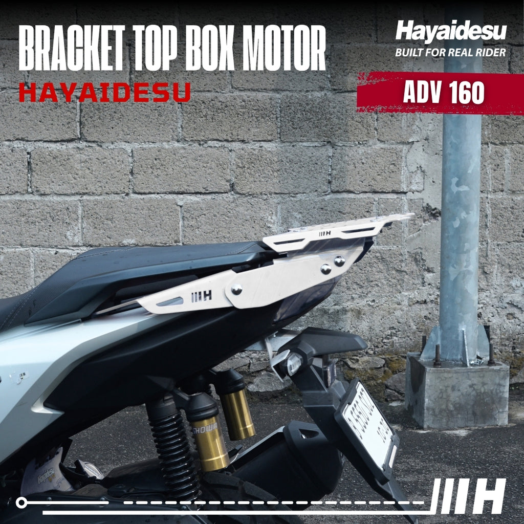 Hayaidesu Bracket Top Box Motor ADV 160 - Bracket Dudukan Box Belakang ADV 160