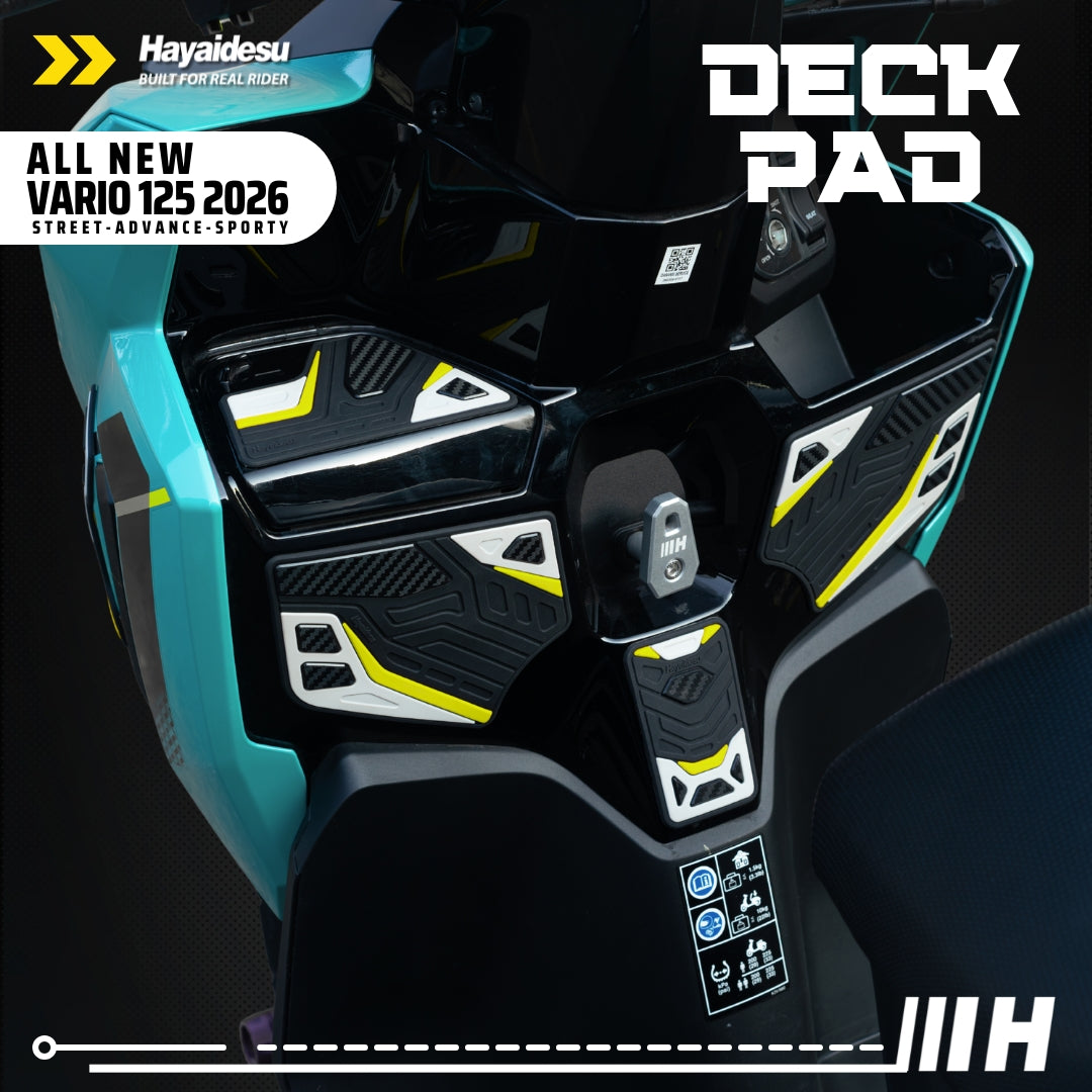 Hayaidesu All New Vario 125 (2026) Street/Advance/Sporty Body Protector Deck Pad Cover