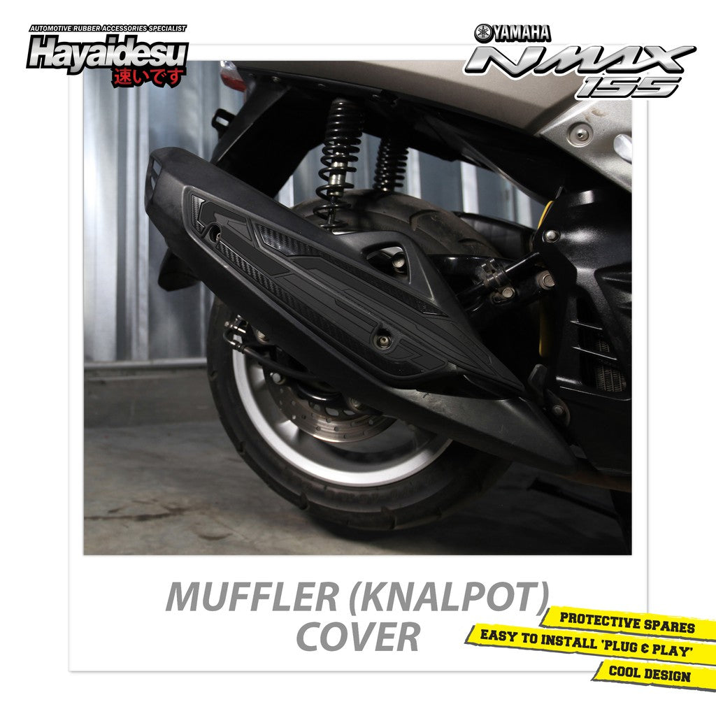 Hayaidesu NMAX OLD 2015-2019 Body Protector Knalpot Muffler Cover
