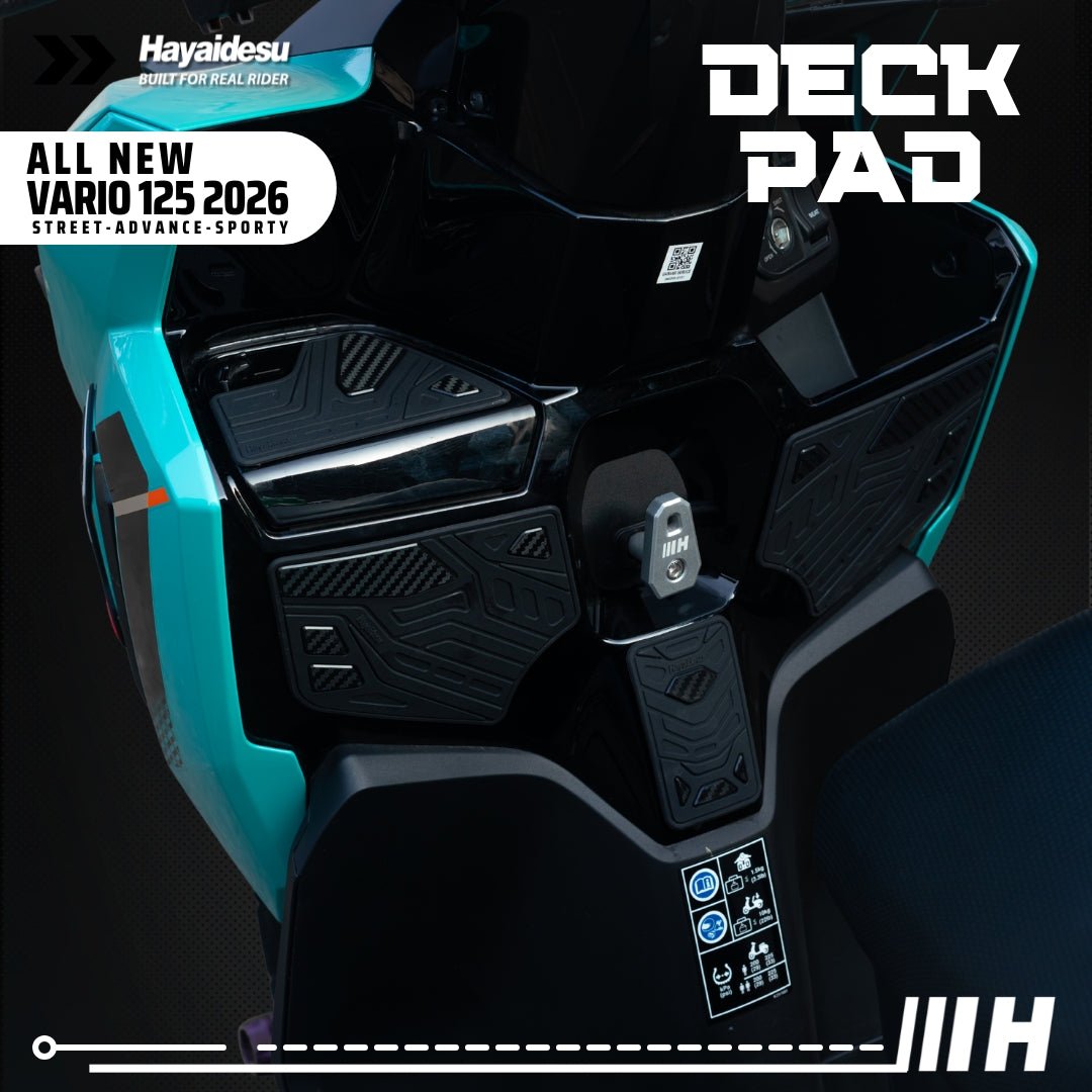 Hayaidesu All New Vario 125 (2026) Street/Advance/Sporty Body Protector Deck Pad Cover