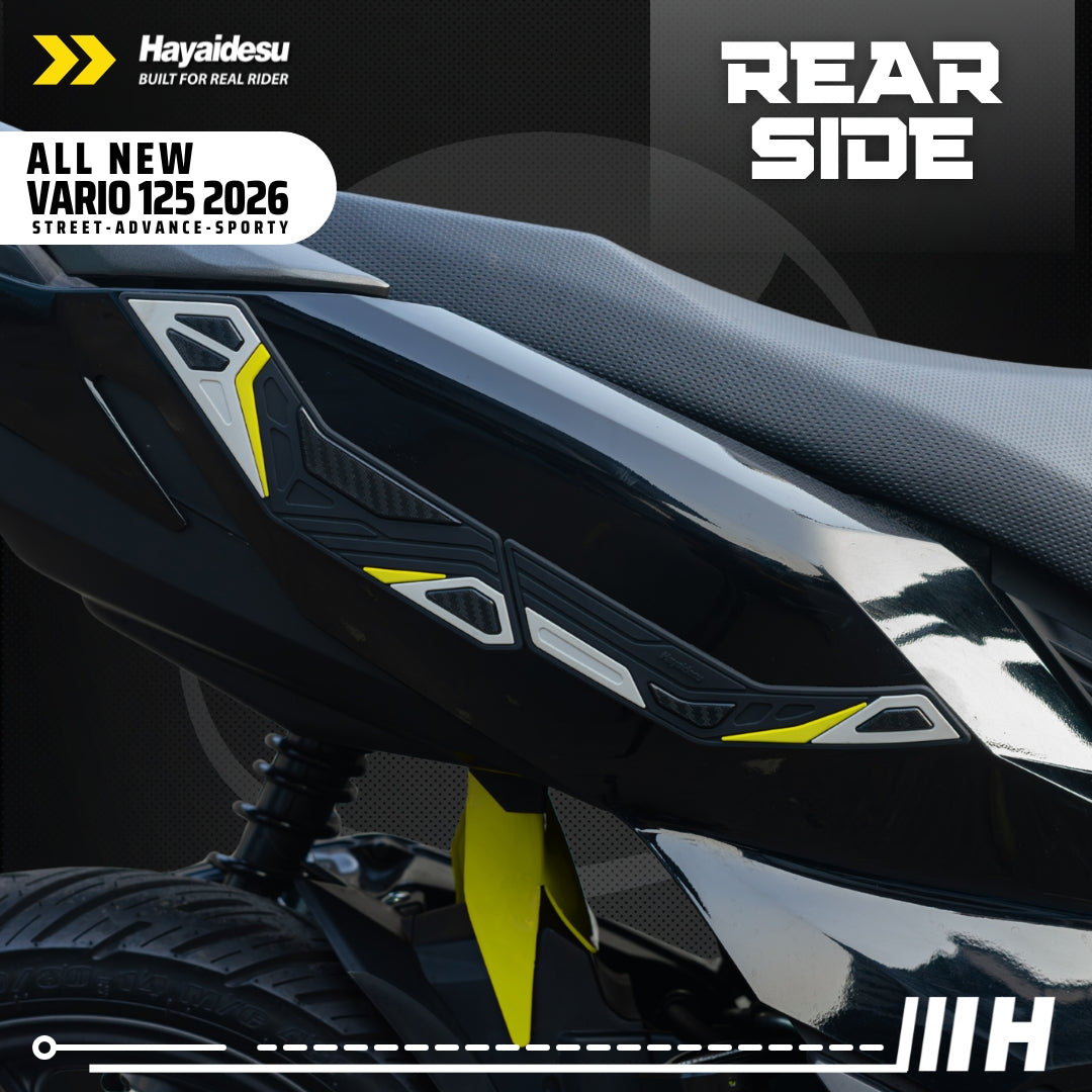 Hayaidesu All New Vario 125 (2026) Street/Advance/Sporty Body Protector Rear Side Cover