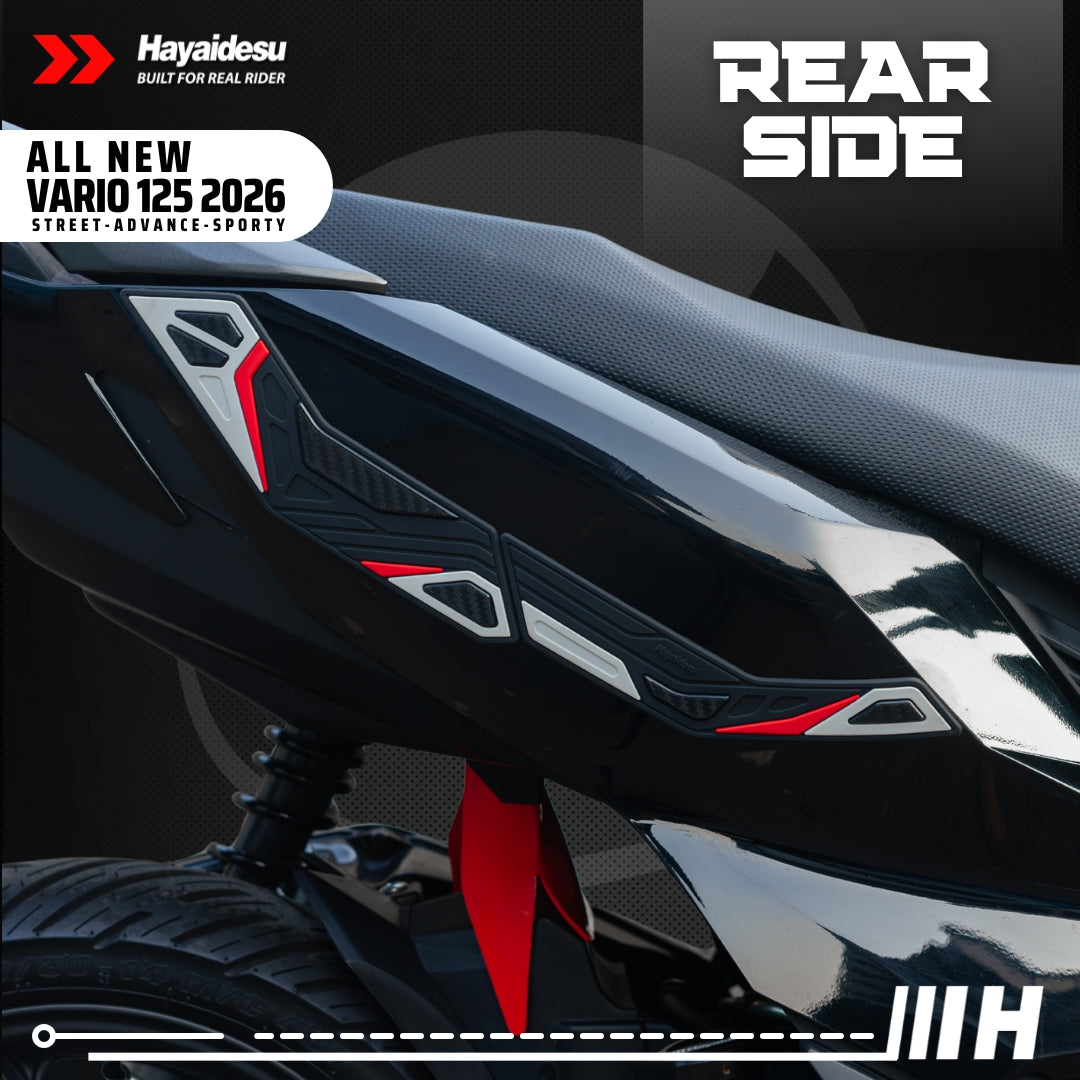 Hayaidesu All New Vario 125 (2026) Street/Advance/Sporty Body Protector Rear Side Cover