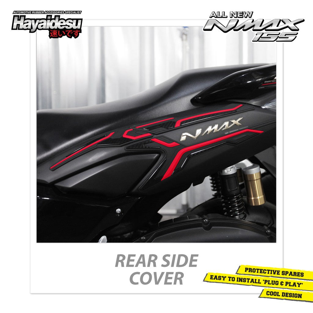 Hayaidesu All New NMAX 2020-2023 Rear Side Cover Variasi Body Protector