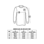 Hayaidesu Black Logo Print T Shirt Long Sleeve