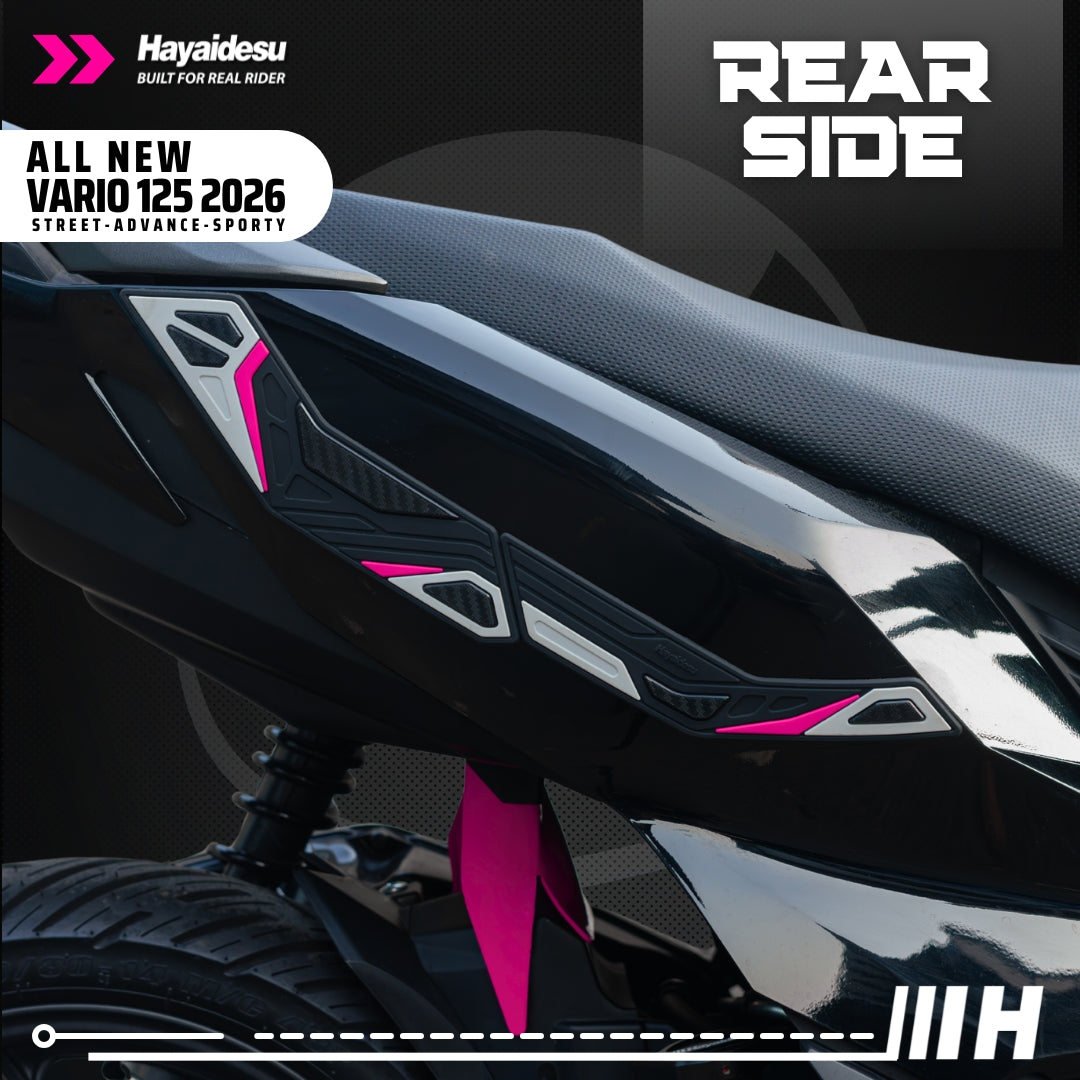 Hayaidesu All New Vario 125 (2026) Street/Advance/Sporty Body Protector Rear Side Cover