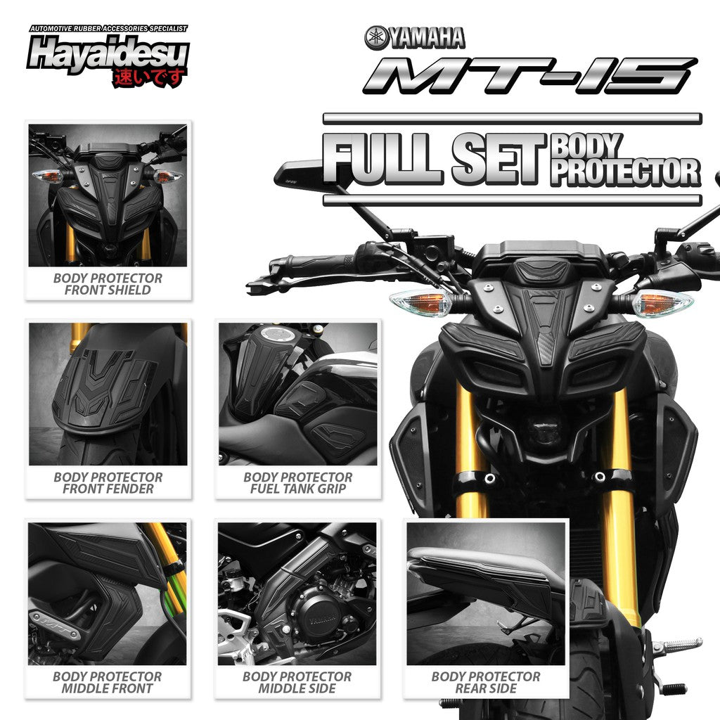 Hayaidesu Body Protector MT 15 Full Set Cover