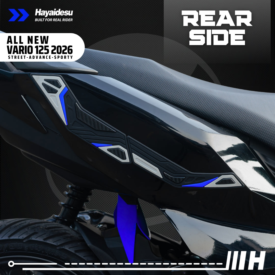 Hayaidesu All New Vario 125 (2026) Street/Advance/Sporty Body Protector Rear Side Cover