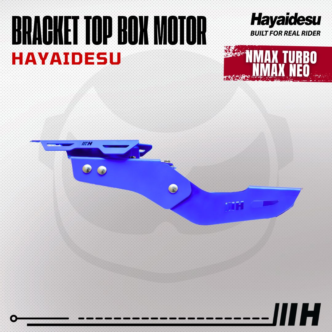 Hayaidesu Bracket Top Box Motor NMAX TURBO/NEO - Bracket Dudukan Box Belakang NMAX TURBO/NEO